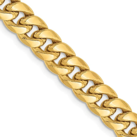 Semi-Solid Miami Cuban Gold Chain