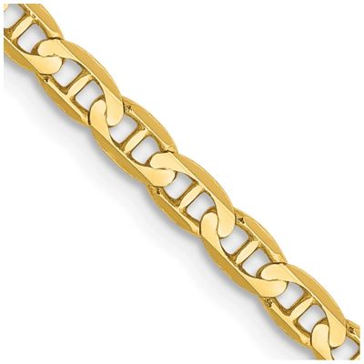 Concave Anchor Gold Chain for Men and Women